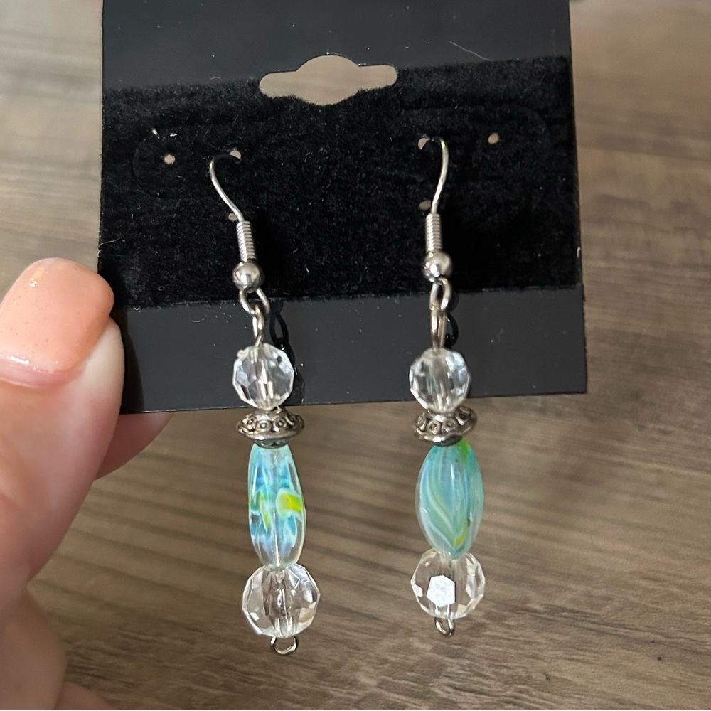 Elegant Crystal Drop Earrings